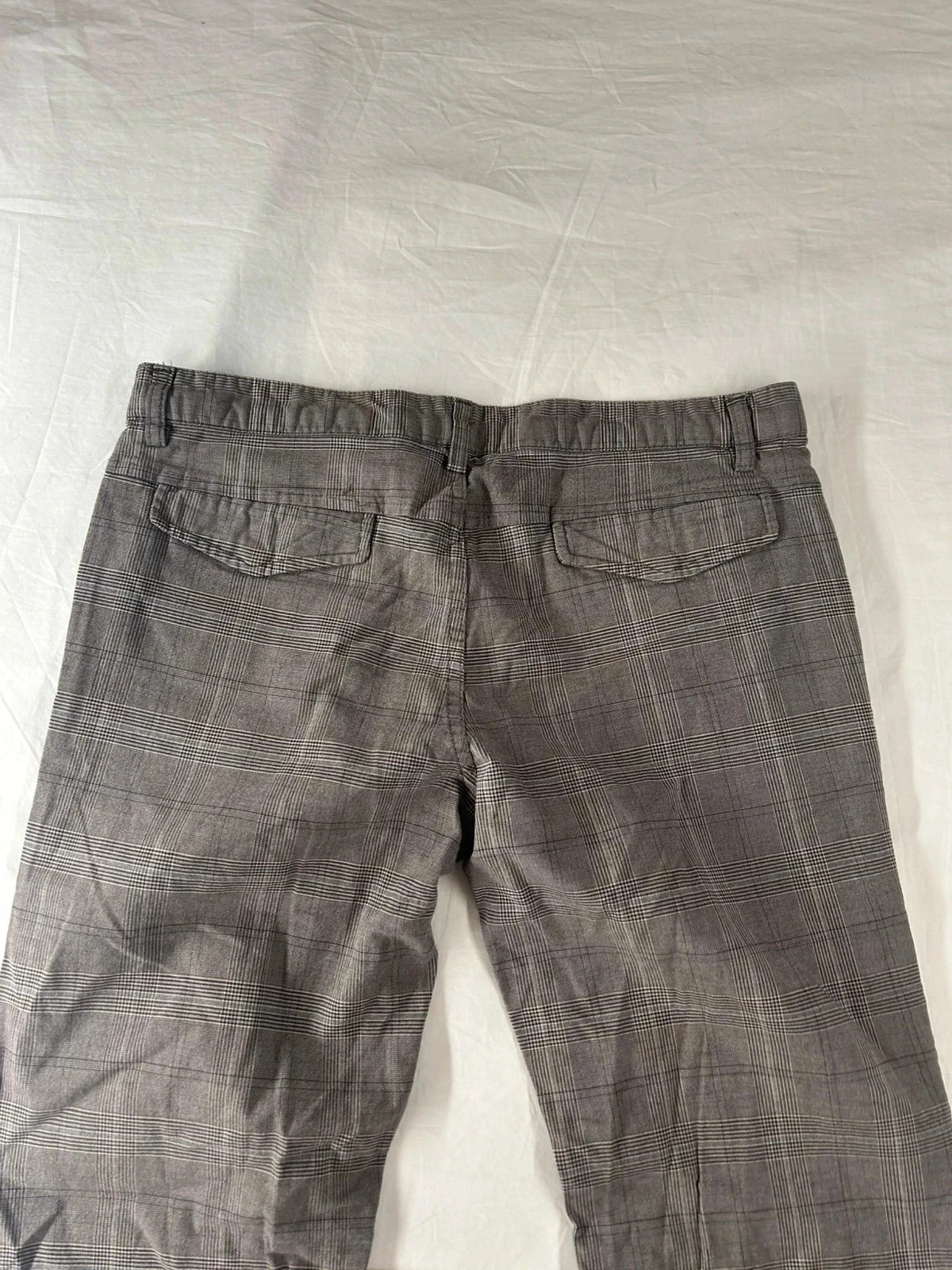 Zara man plaid chinos – photo 10